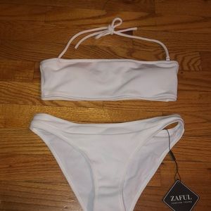 Great white summer bikini
